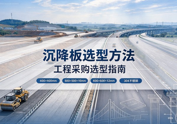 石峰沉降板选择方法