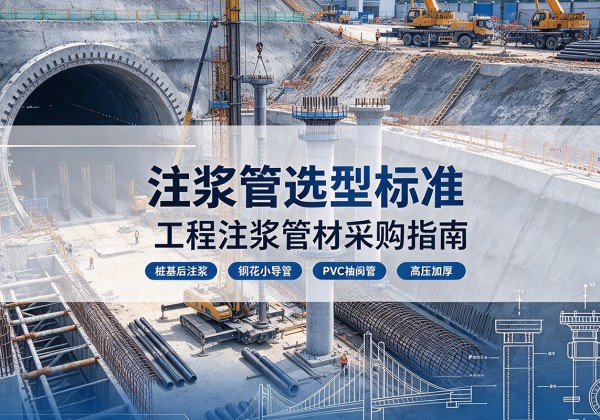 石峰注浆管选型标准